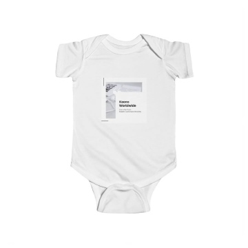 Keeno Worldwide Infant Bodysuit - Soft Cotton Baby Onesie for Newborns