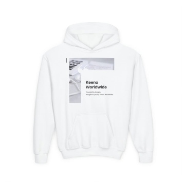 Keeno Worldwide Youth Hoodie Trendy Heavy Blend Sweatshirt